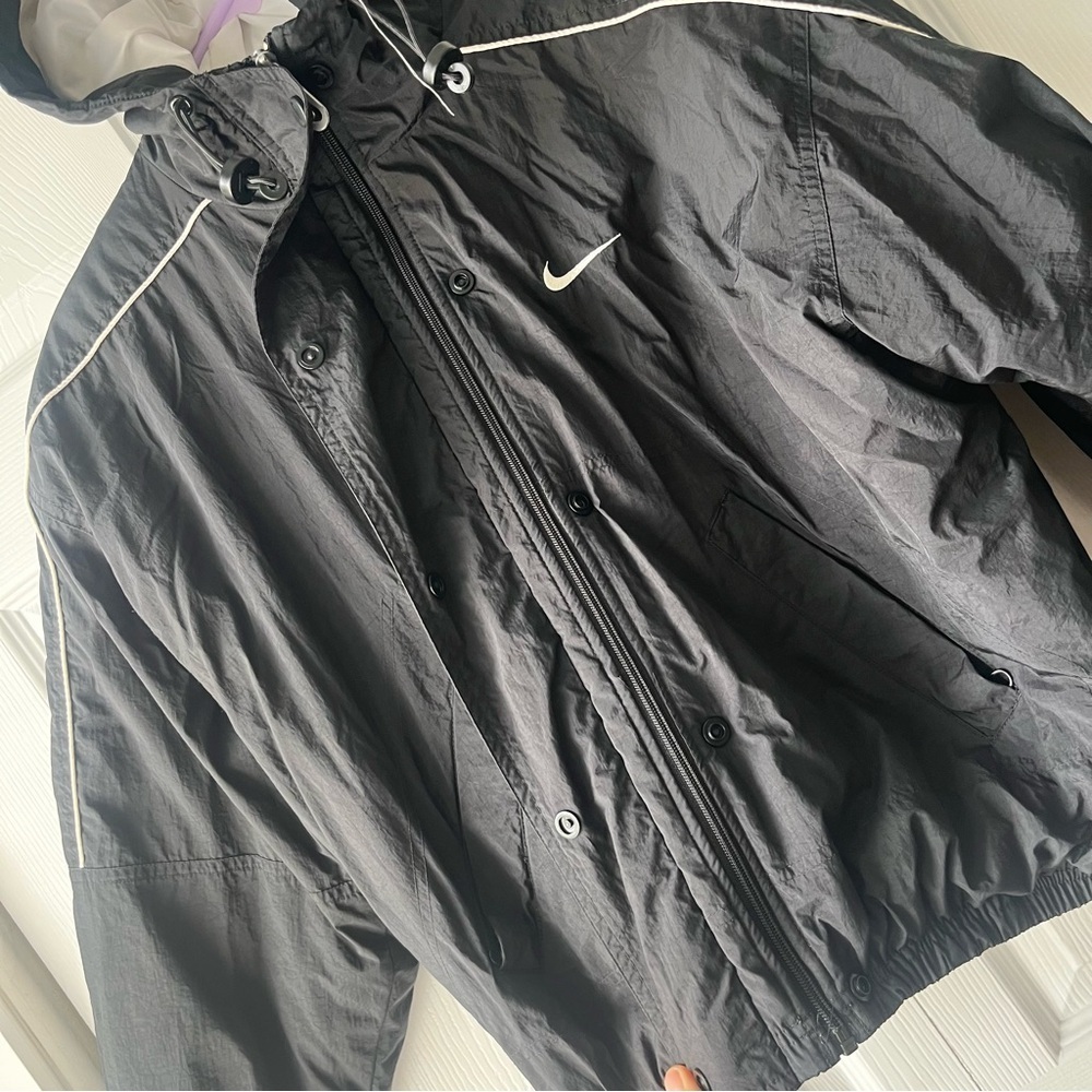 Vintage 90’s NIKE Big Swoosh Jacket - Excellent Conditions - Size Small - Picture 3 of 7